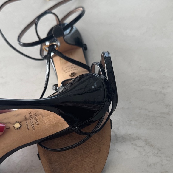 Stuart Weitzman Black Patent Leather Heels - Picture 5 of 6
